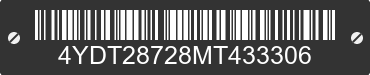 2021 KEYSTONE Keystone 4YDT28728MT433306 VIN decoded