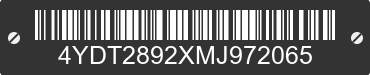 2021 KEYSTONE Keystone 4YDT2892XMJ972065 VIN decoded