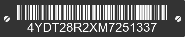 2021 KEYSTONE Keystone 4YDT28R2XM7251337 VIN decoded