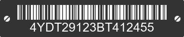 2011 KEYSTONE Keystone 4YDT29123BT412455 VIN decoded