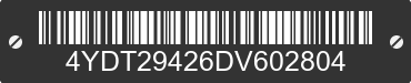 2013 KEYSTONE Keystone 4YDT29426DV602804 VIN decoded