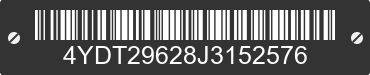 2018 KEYSTONE Keystone 4YDT29628J3152576 VIN decoded