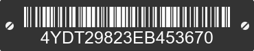 2014 KEYSTONE Keystone 4YDT29823EB453670 VIN decoded