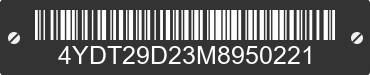 2021 KEYSTONE Keystone 4YDT29D23M8950221 VIN decoded