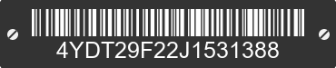 2018 KEYSTONE Keystone 4YDT29F22J1531388 VIN decoded