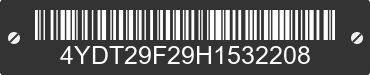 2017 KEYSTONE Keystone 4YDT29F29H1532208 VIN decoded