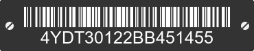 2011 KEYSTONE Keystone 4YDT30122BB451455 VIN decoded