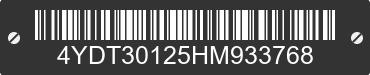 2017 KEYSTONE Keystone 4YDT30125HM933768 VIN decoded