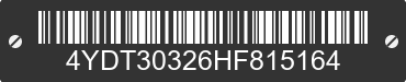 2017 KEYSTONE Keystone 4YDT30326HF815164 VIN decoded