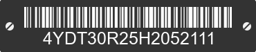 2017 KEYSTONE Keystone 4YDT30R25H2052111 VIN decoded