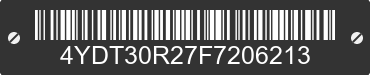 2015 KEYSTONE Keystone 4YDT30R27F7206213 VIN decoded