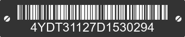 2013 KEYSTONE Keystone 4YDT31127D1530294 VIN decoded