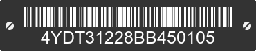 2011 KEYSTONE Keystone 4YDT31228BB450105 VIN decoded