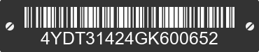 2016 KEYSTONE Keystone 4YDT31424GK600652 VIN decoded