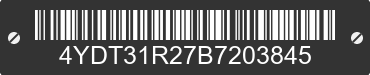 2011 KEYSTONE Keystone 4YDT31R27B7203845 VIN decoded