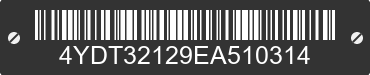 2014 KEYSTONE Keystone 4YDT32129EA510314 VIN decoded