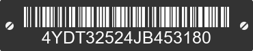 2018 KEYSTONE Keystone 4YDT32524JB453180 VIN decoded