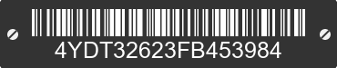 2015 KEYSTONE Keystone 4YDT32623FB453984 VIN decoded
