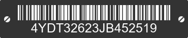 2018 KEYSTONE Keystone 4YDT32623JB452519 VIN decoded