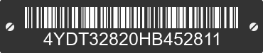 2017 KEYSTONE Keystone 4YDT32820HB452811 VIN decoded