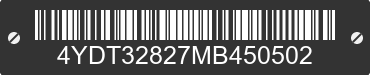 2021 KEYSTONE Keystone 4YDT32827MB450502 VIN decoded