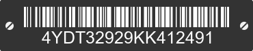 2019 KEYSTONE Keystone 4YDT32929KK412491 VIN decoded
