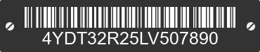 2020 KEYSTONE Keystone 4YDT32R25LV507890 VIN decoded