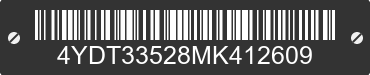 2021 KEYSTONE Keystone 4YDT33528MK412609 VIN decoded