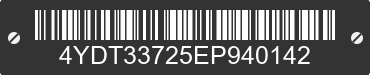 2014 KEYSTONE Keystone 4YDT33725EP940142 VIN decoded