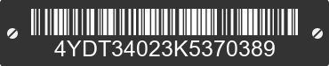 2019 KEYSTONE Keystone 4YDT34023K5370389 VIN decoded