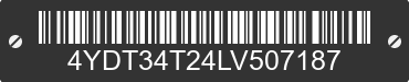 2020 KEYSTONE Keystone 4YDT34T24LV507187 VIN decoded