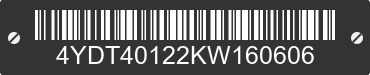 2019 KEYSTONE Keystone 4YDT40122KW160606 VIN decoded