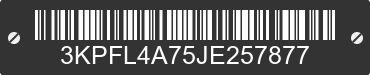2018 KIA Forte 3KPFL4A75JE257877 VIN decoded