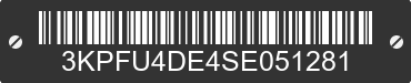 2025 KIA K4 3KPFU4DE4SE051281 VIN decoded