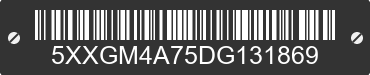 2013 KIA Optima 5XXGM4A75DG131869 VIN decoded