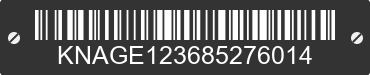 2008 KIA Optima KNAGE123685276014 VIN decoded