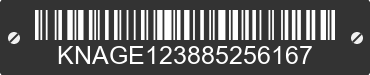 2008 KIA Optima KNAGE123885256167 VIN decoded