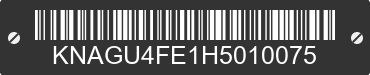 2017 KIA Optima KNAGU4FE1H5010075 VIN decoded