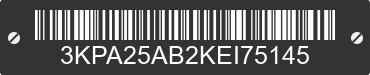 2019 KIA Rio 3KPA25AB2KEI75145 VIN decoded