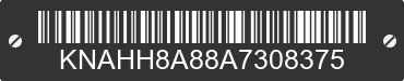 2010 KIA Rondo KNAHH8A88A7308375 VIN decoded