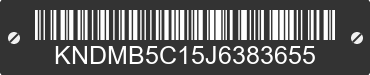 2018 KIA Sedona KNDMB5C15J6383655 VIN decoded