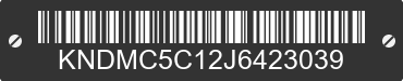 2018 KIA Sedona KNDMC5C12J6423039 VIN decoded