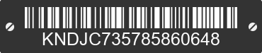 2008 KIA Sorento KNDJC735785860648 VIN decoded