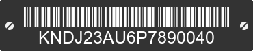 2023 KIA Soul KNDJ23AU6P7890040 VIN decoded