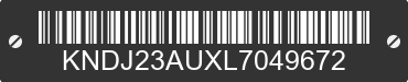 2020 KIA Soul KNDJ23AUXL7049672 VIN decoded