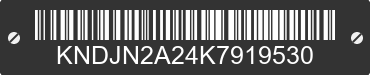2019 KIA Soul KNDJN2A24K7919530 VIN decoded