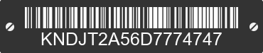 2013 KIA Soul KNDJT2A56D7774747 VIN decoded