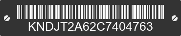 2012 KIA Soul KNDJT2A62C7404763 VIN decoded