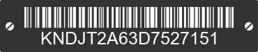 2013 KIA Soul KNDJT2A63D7527151 VIN decoded