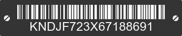 2006 KIA Sportage KNDJF723X67188691 VIN decoded